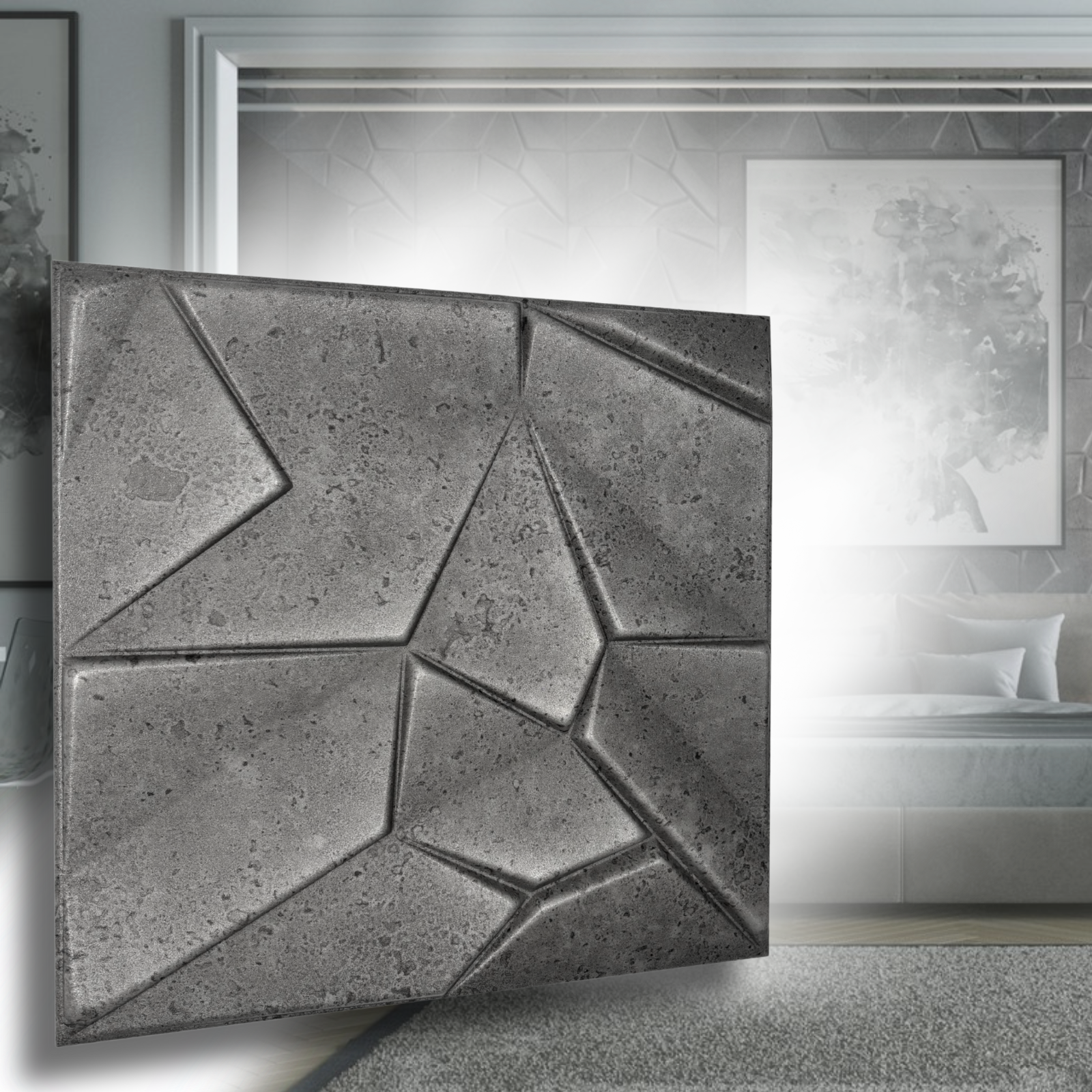 Betonimitation Merkur!(42) Deckenpaneele Wandpaneele Dekoren