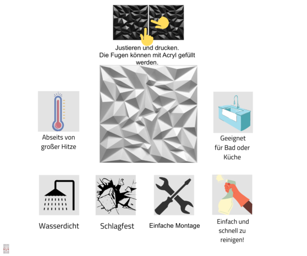 Wandpaneele Deckenpaneele Wanddeko Paneele Tapeten Sockelleisten Unterlage Montage Home Design