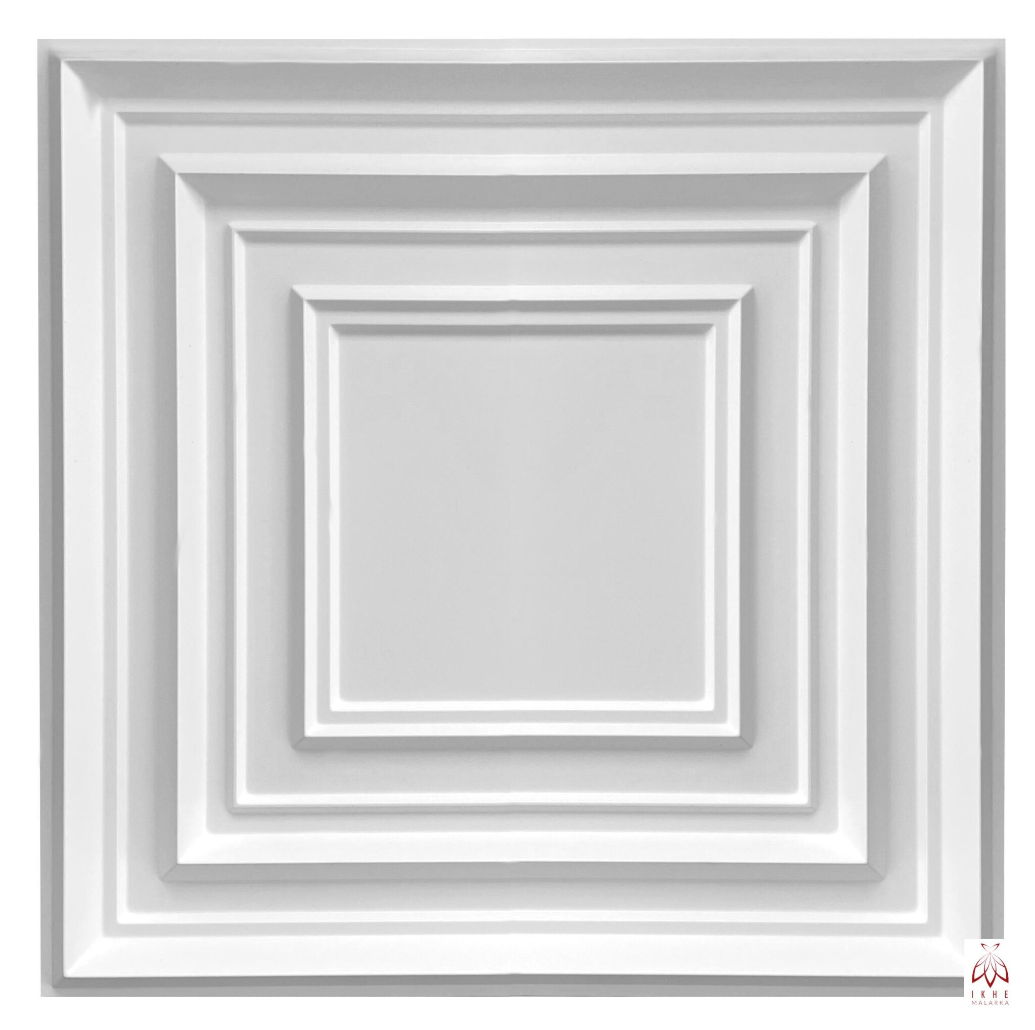 Wandpaneele Deckenpaneele 3d Paneele IKHEMalarka 3D PVC ROMA 50x50cm ...