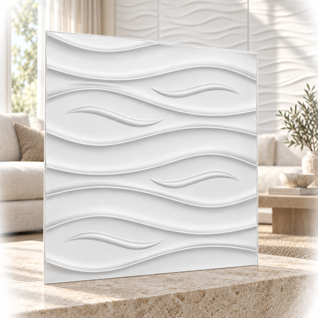 3D PVC Strom White