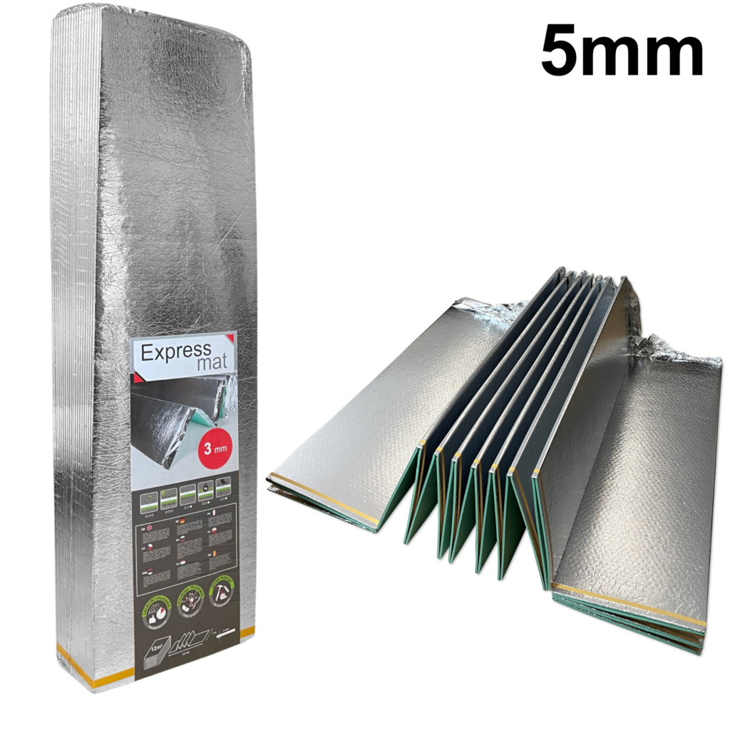 7m² massetto XPS con foglio PET – isolamento acustico, isolamento termico, isolamento acustico da impatto 5mm