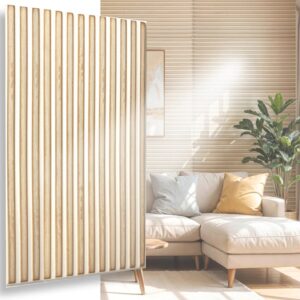 3D XL Slats Weiß - Gold Lamellen Nachbildung Deckenpaneele Wandpaneele Dekoren