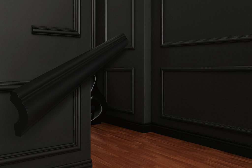 Lunghi 1,75 metri – Modanature decorative DP1 Nero