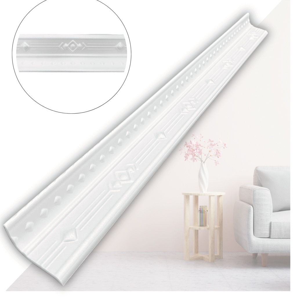 Cornice per soffitto XPS V03-08 – 1 metro