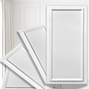 3D Rahm VXL Weiß 100x50cm Wandpaneelen Deckenpaneelen