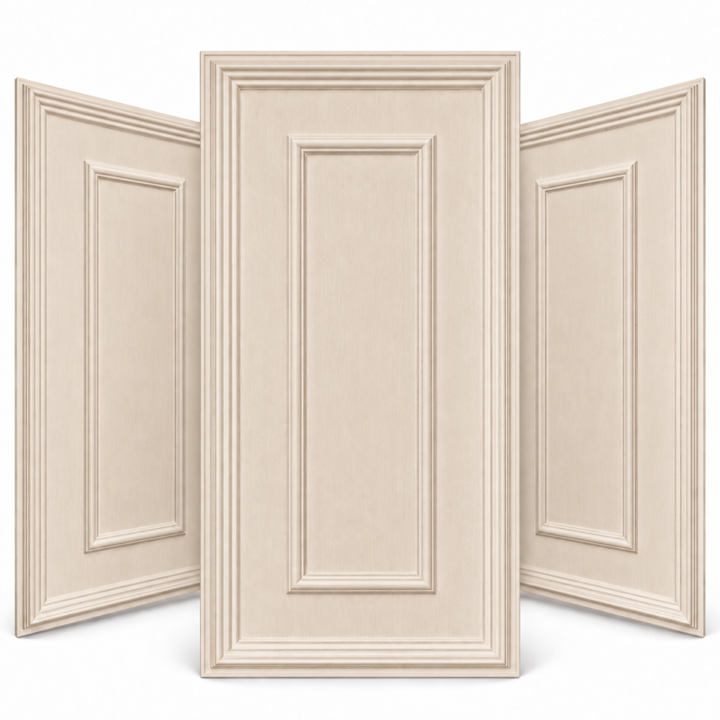 Panneaux 3D en PVC effet moulures Design classique 100x50cm TD-100 aspect chêne bois